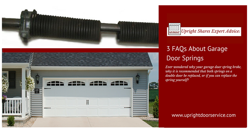 FAQs about garage door springs, Durham Region On