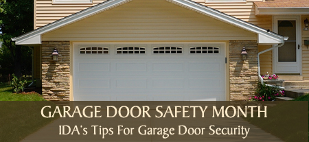 IDA Tips for Garage Door Security, Uxbridge ON